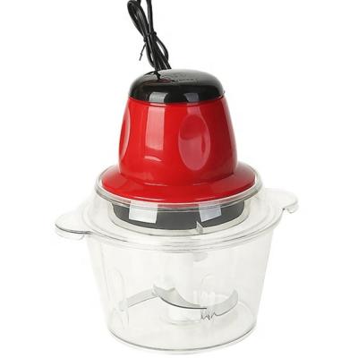 China 2L Household Stainless Steel Meat Grinder Chopper Multifunctional Plastic Electric Chopper for sale