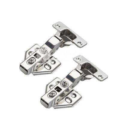 China Cabinet Door Window Price 26MM Big 304 Stainless Steel 3D Stainless Steel Hinges for sale