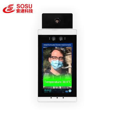 China Electrical Thermo Scanner Access Control Camera And Face Recognition Attendance for sale