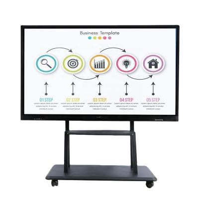 China 4k screen tec point touch interactive tv touch screen whiteboard manufacturers for sale