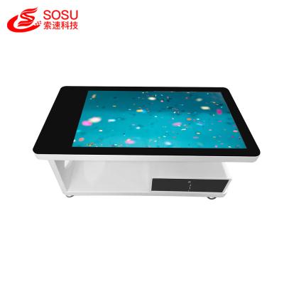 China 43 inch touch all in one kiosk multimedia touch screen information for sale