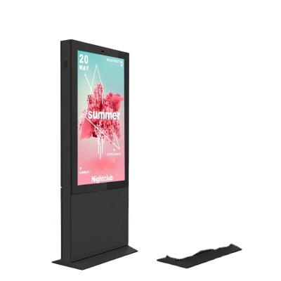 China Outdoor digital signage Led backlight standing digital signage and displays outdoor for sale