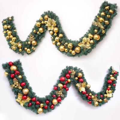 China PVC Christmas Garland Wholesale Garland Simulation Christmas Tree Party Decoration for sale