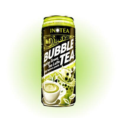 China Natural Non-alcoholic Instant Canned Matcha Bubble Milk Tea Beverage From Taiwan for sale