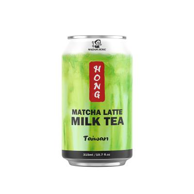 China Madame Hong 315ml Natural Instant Matcha Latte Milk Tea Drinks MIT In Taiwan for sale