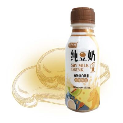 China Taiwan 300ml PP Bottle Non-GMO Soybean Milk Soy Drink for sale