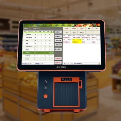 China GL-U605P POS All In One Touch Cash Register With Touch Screen POS Android Tablet 15.6 Inch / Customization for sale