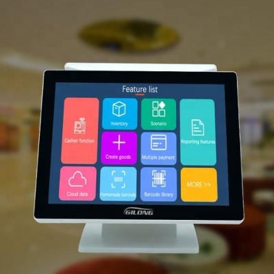 China POS Terminal OEM All In Double One Touch Screen System Price Machine POS System 15 Inch / Customization for sale