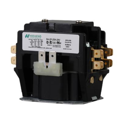 China HVAC-R UL Listed Air Conditioner Contactor 2P 25A Definite Purpose Contactor For HVACR Application for sale