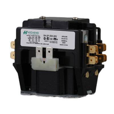 China HVAC-R UL Listed Air Conditioner Contactor 2P 30A Set Purpose Contactor For HVAC Applications UL Listed for sale