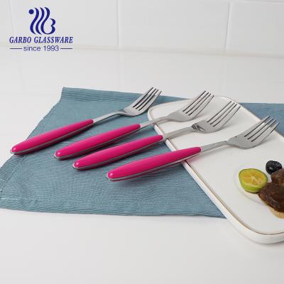 China Disposable 18/0 Head Table 430 High Quality Fork And Knife Spoon Set Hotel Stainless Steel Flatware for sale