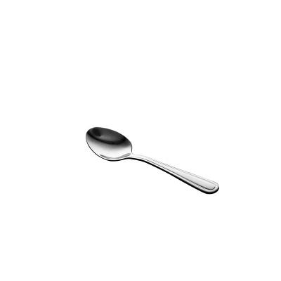 China Stainless Steel Sustainable Spoon for Kids Cereal Meal Milk Based Prep Small Size Safe Touch Spoon for Baby Feeding for sale