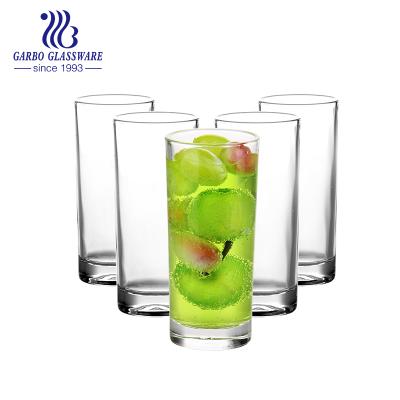 China Clear Machine Stocked Pressed High Ball Cocktail Glass Tumbler for sale