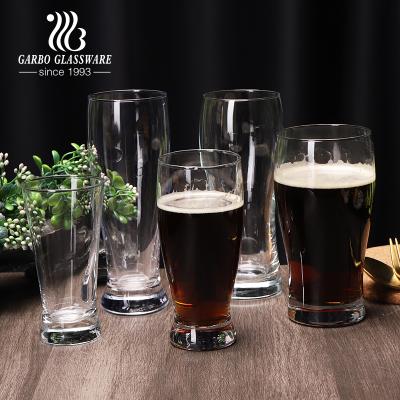 China Stocked 500ml Beverage Blowing Glass Wholesale Price Shaped Glass Wine Mug Zombie Beer Mugs for sale