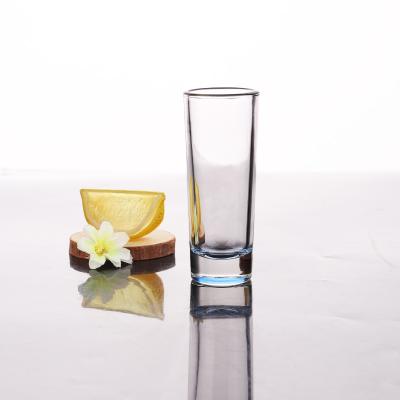 China Hot Selling Amazon Shot Glass 2oz 60ml Customize Shot Glass Vodka Tequila Logo Mini Spirit Glass Shot for sale