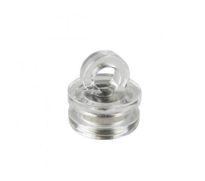 China Industrial Magnet Clear Plastic Magnetic Hooks D16mm X 17mm 2kg Pull for sale