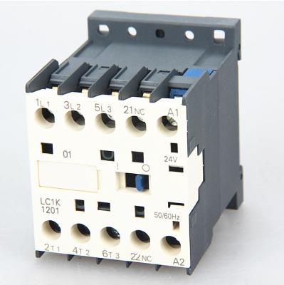 China AC Copper Contactor LC1-K Electrical Contactor LC1-K09 / LC1-K12 for sale