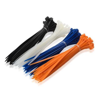 China Eco-friendly Self-locking Nylon Plastic Zip Tie Wire Ties UV Black Black Wrap Ties Ties CE ROHS Certified for sale