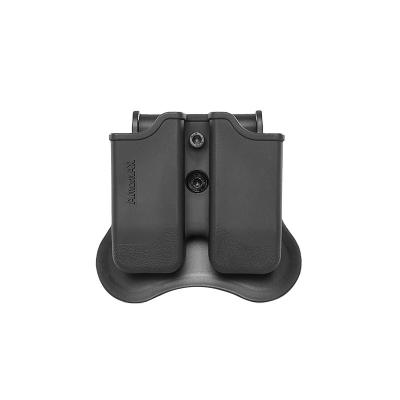 China Amomax Air Soft Portable Tactical Shooting Durable Polymer Magazine Pouch For Universal 9mm Magazine for sale