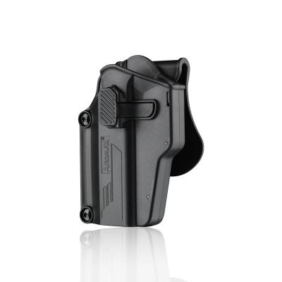 China Hot Selling Cytac Amomax Pistol Gun Shooting Plastic Holster For Left Hand Universal By Fit Holster for sale