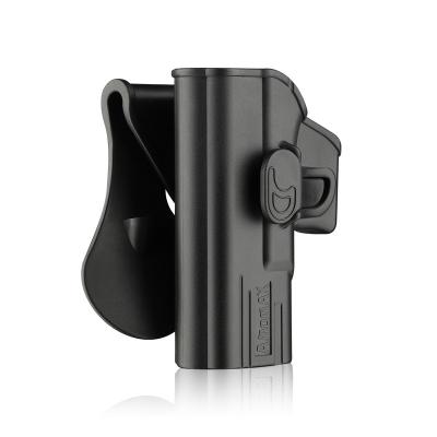 China Amomax/Cytac Durable Tactical Plastic Left Handed Holster Fits For G19/G23/G32 For Hunting Shooting Tactical Gear for sale