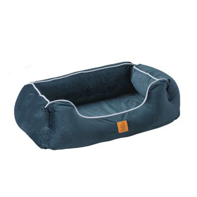 China Washable Microfiber Non Stick Breathable Warm Luxury Pet Dog Bed Mat for sale