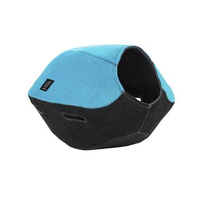 China Round Cute Viable Cat Cave Felt Cat Nest Cozy Eco Friendly Pet Round Bed for sale