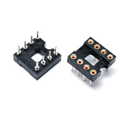 China Microcomputer Standard Integrated Single Chip Integrated Circuit DIP Hole Base MUC IC Round Socket for sale