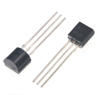 China 2SA1015 TO-92 PNP 50V/150mA Original Integrated Transistor Copper Feet 2SA1015 for sale