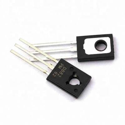 China D882 TO-126 NPN Transistor 30V/3A Integrated Transistor D882 for sale