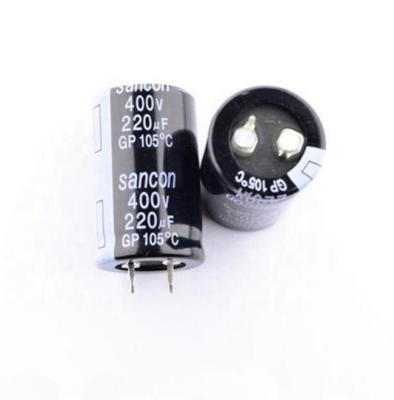 China Original Aluminum Electrolytic Capacitor 400V/220UF 25*40mm Chaoyue 220uf 400v for sale