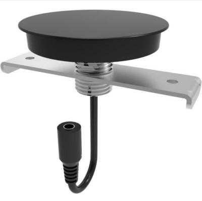 China Embedded Metal Built In Qi Wireless Desktop Charging Pad For Embedded Furniture for sale