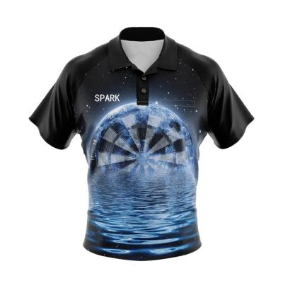 China Wholesale Fashion QUICK DRY Sublimation Darts Comfortable Polo Shirts Darts Shirt Design Your Own With Pockets Sublimation Polo Jersey for sale