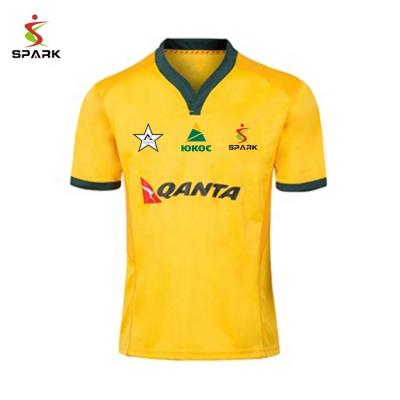 China Customized Breathable Sublimated Oversized Rugby Shirt for sale