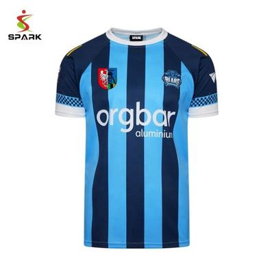 China Fully Sublimated Men's Breathable Rugby Polo Shirts for sale