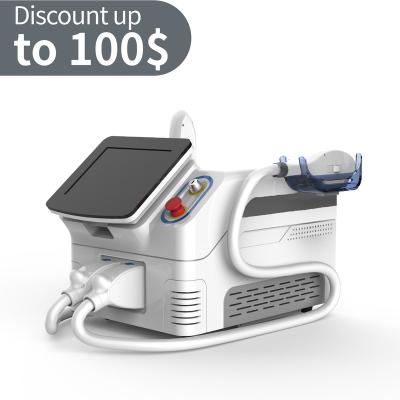 China SHR + ND YAG Laser Acne Treatment IPL 2 in 1 Machine Portable Multifunction Laser for sale