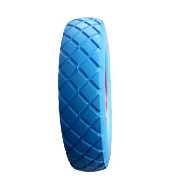 China Building Material Shops Manufacturer High Quality Wheelbarrow PU Tire 4.00-8 for sale