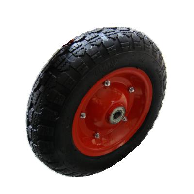 China Material of Construction Shops Pneumatic Rubber WHEEL 3.50-8 for sale