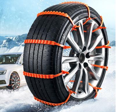 China Emergency Nylon Skid Chain Tire Car Anti-Skid Chain for sale