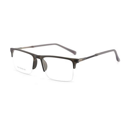 China Zhejiang anti fog Wenzhou customized tr90 semi rimless glasses unisex for sale