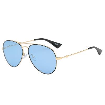 China Fashion sunglasses china manufacturer uv400 rimless sunglasses recycled sunglasses rpetletter sunglasses for sale