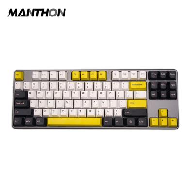 China Computer Keyboard G-MKY DOLCH 145 Keycaps Cherry Profile Keycap Double Shot PBT Thick Keycaps for MX Switch Mechanical Keyboard for sale