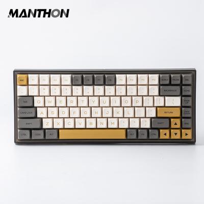 China Computer Keyboard 138 Keys Shimmer Keycaps Set XDA Profile PBT Sublimation Keycaps For Mechanical Keyboard for sale