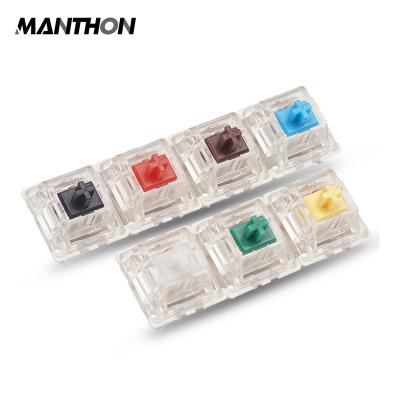 China Original MX Mechanical Keyboard Switch Anti-ghosting MX Mechanical Keyboard Switch 3 Pin Axis Switch 3 Pin Cherry Blue Red Cherry Clear RGB Black Switch for sale