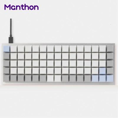 China Anti-ghosting Idobao ID75 75 Keys Layout QMK Anodized Aluminum External Hot-swappable C Interface Board PCB Box Mechanical Keyboard for sale