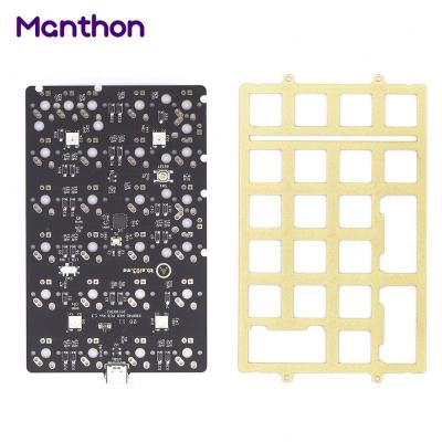 China For Customized Mechanical Keyboard KBD Pad Brass Plate 20% Numeric Mkii Soldering PCB For Custom Design Numeric Mechanical Keyboard for sale