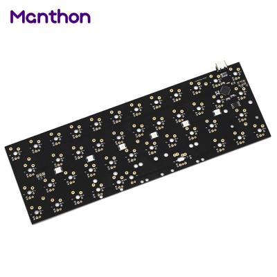 China For Customized Mechanical Keyboard BM43 43 40 Keys 40% Custom Mechanical Keyboard PCB Programmed Numpad Layouts Qmk Firmware With RGB Kailh Plug for sale