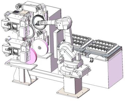 China Robot auto processing grinding polishing Full automatic robotic conrtol grinding and polishing machine units for sale