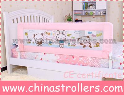 China Plastic Steel Fabric Baby Crib Rail With CE for sale