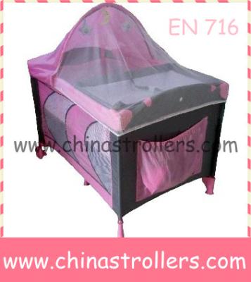 China Fashion Baby Playpen Plastic Bed for sale